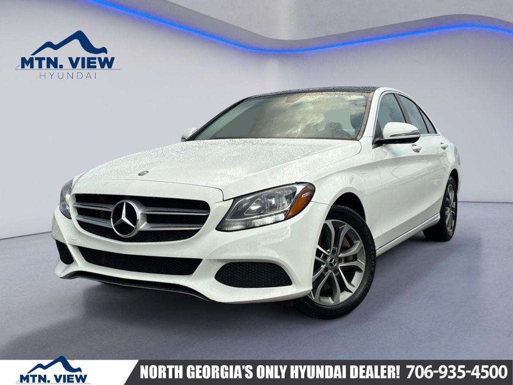 used 2017 Mercedes-Benz C-Class car, priced at $13,334