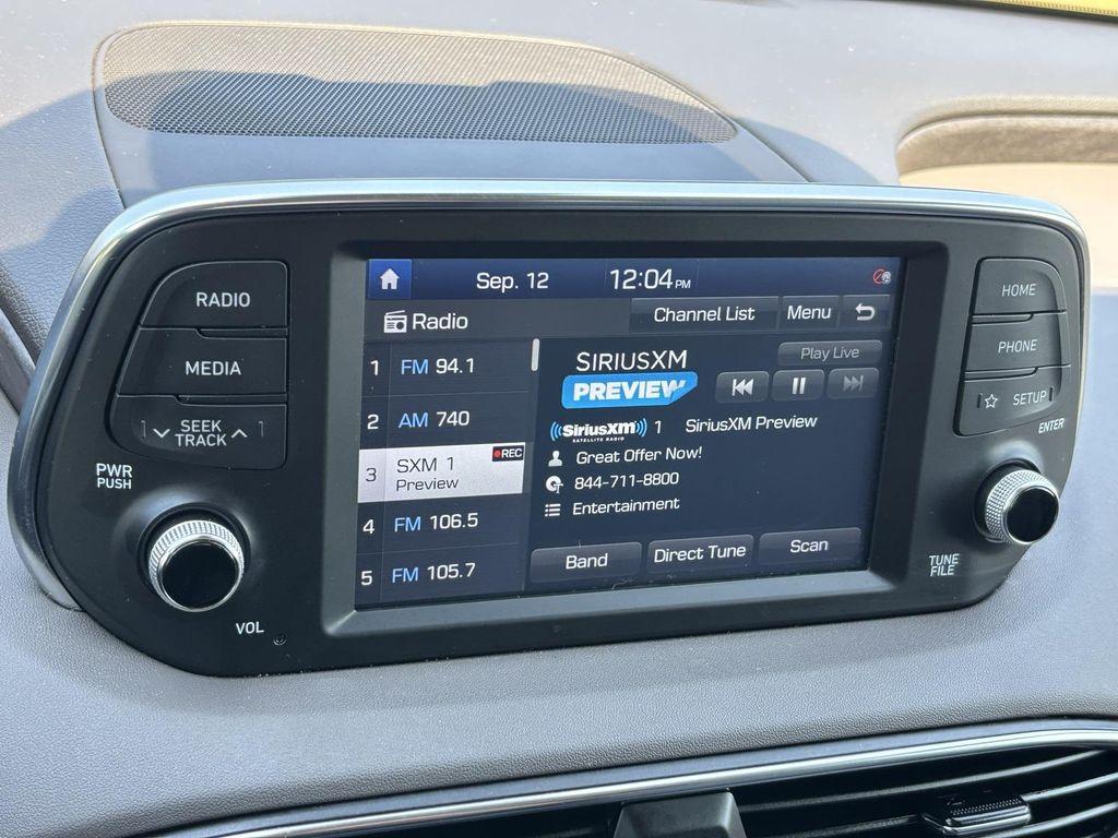 used 2020 Hyundai Santa Fe car, priced at $17,400
