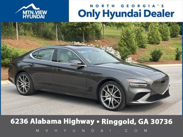 used 2025 Genesis G70 car, priced at $37,989