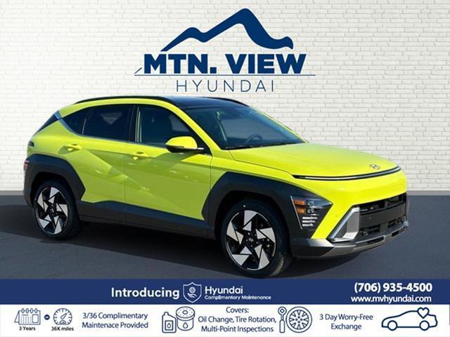 new 2025 Hyundai Kona car, priced at $32,188