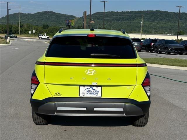 new 2025 Hyundai Kona car, priced at $32,188