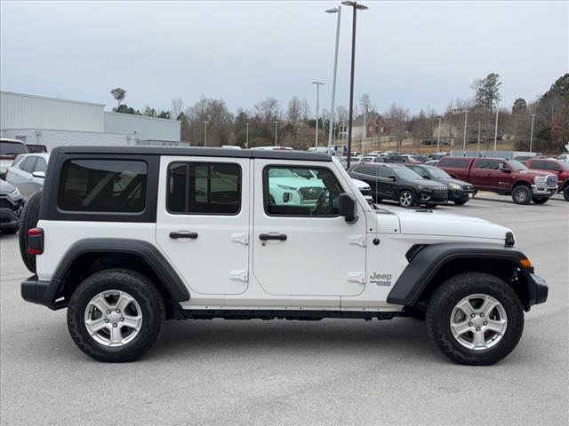 used 2020 Jeep Wrangler Unlimited car, priced at $25,500