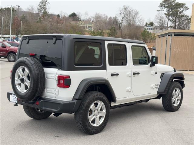 used 2020 Jeep Wrangler Unlimited car, priced at $25,500