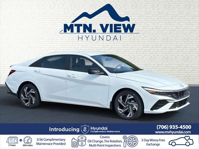 new 2025 Hyundai Elantra car, priced at $23,410