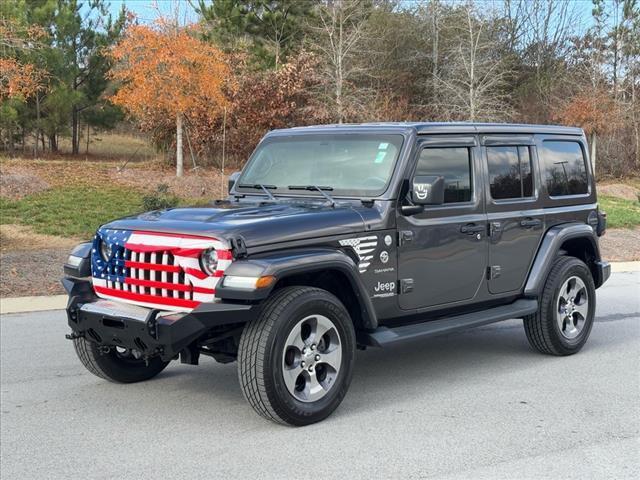 used 2019 Jeep Wrangler Unlimited car, priced at $27,500