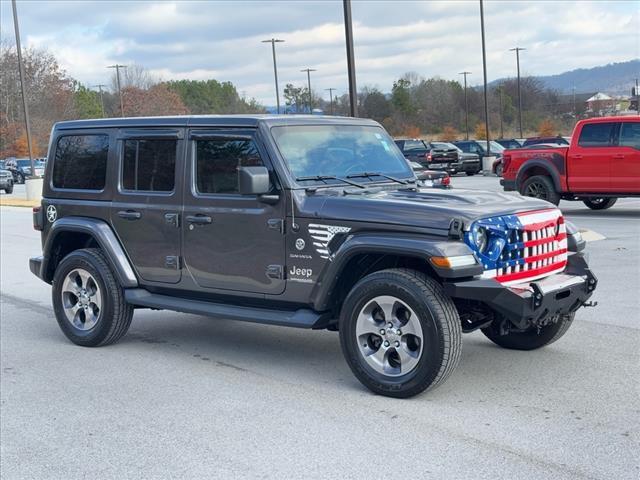 used 2019 Jeep Wrangler Unlimited car, priced at $27,500