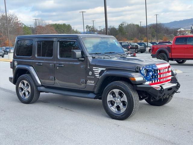 used 2019 Jeep Wrangler Unlimited car, priced at $27,500