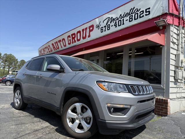 used 2021 Jeep Compass car, priced at $13,995