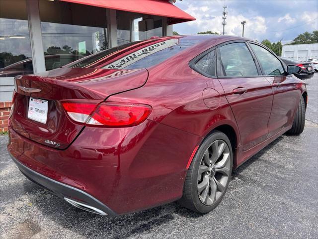 used 2015 Chrysler 200 car, priced at $8,995