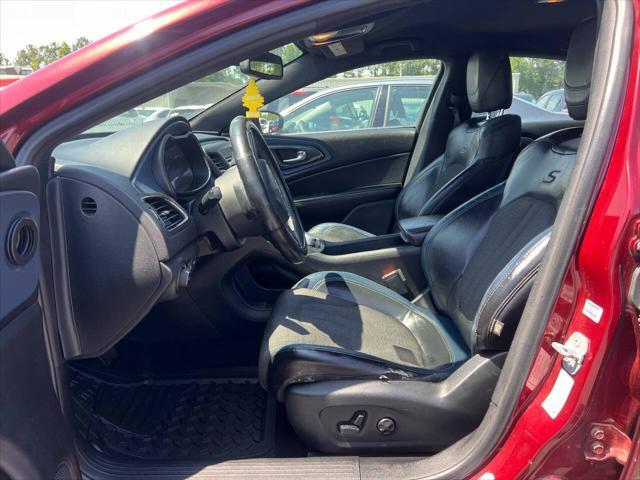 used 2015 Chrysler 200 car, priced at $8,995