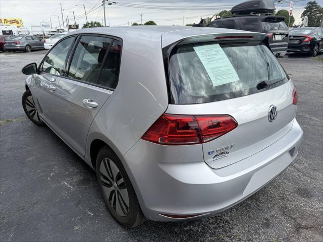 used 2016 Volkswagen e-Golf car, priced at $6,995