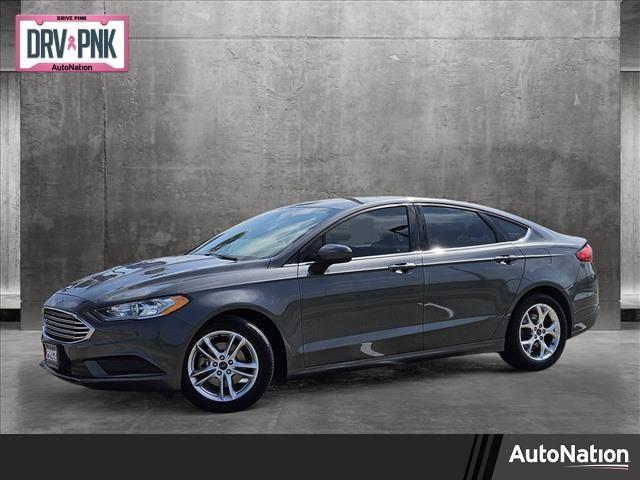 used 2018 Ford Fusion car, priced at $16,088