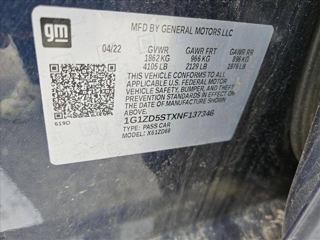 used 2022 Chevrolet Malibu car, priced at $17,633