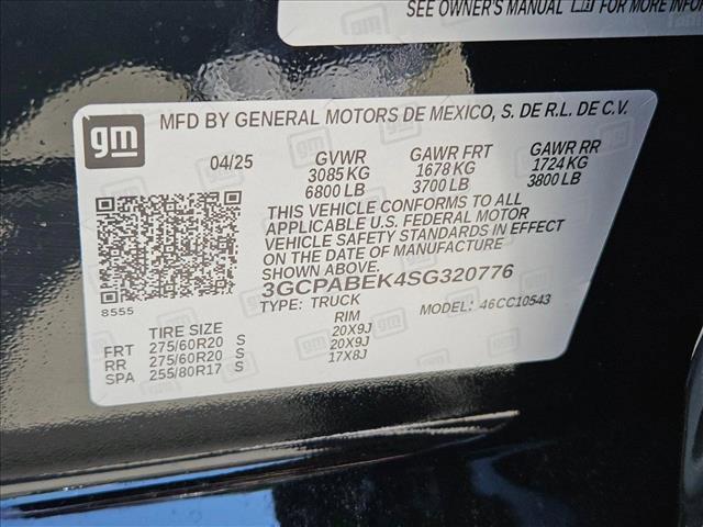 new 2025 Chevrolet Silverado 1500 car, priced at $42,745