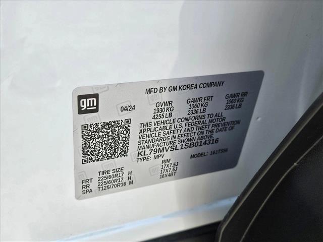 new 2025 Chevrolet TrailBlazer car, priced at $33,720