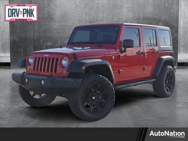 used 2018 Jeep Wrangler JK Unlimited car, priced at $22,558