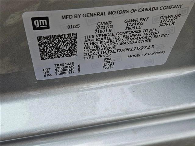 new 2025 Chevrolet Silverado 1500 car, priced at $53,109