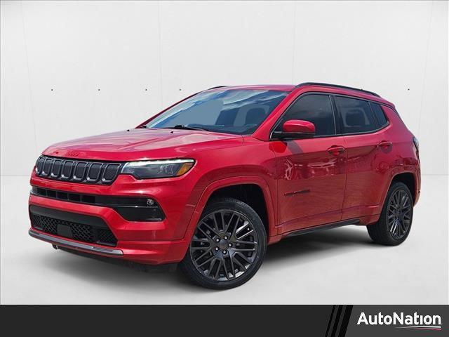 used 2022 Jeep Compass car, priced at $21,614