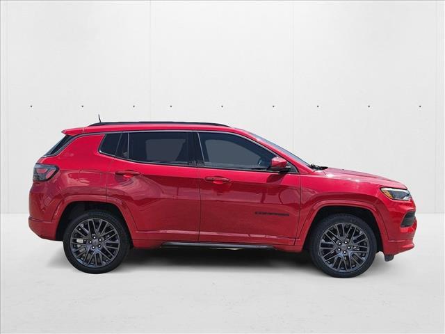 used 2022 Jeep Compass car, priced at $21,614