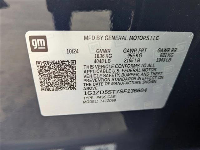 new 2025 Chevrolet Malibu car, priced at $25,690