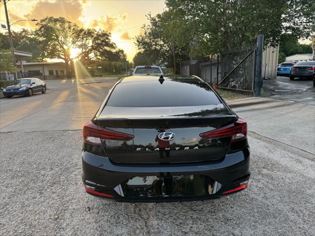 used 2019 Hyundai Elantra car, priced at $6,995