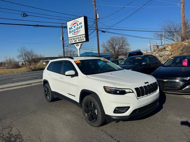 used 2021 Jeep Cherokee car, priced at $19,500