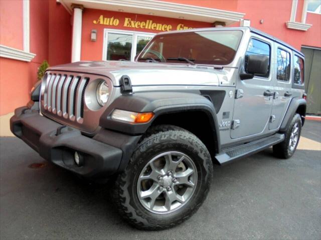 used 2020 Jeep Wrangler Unlimited car, priced at $28,977
