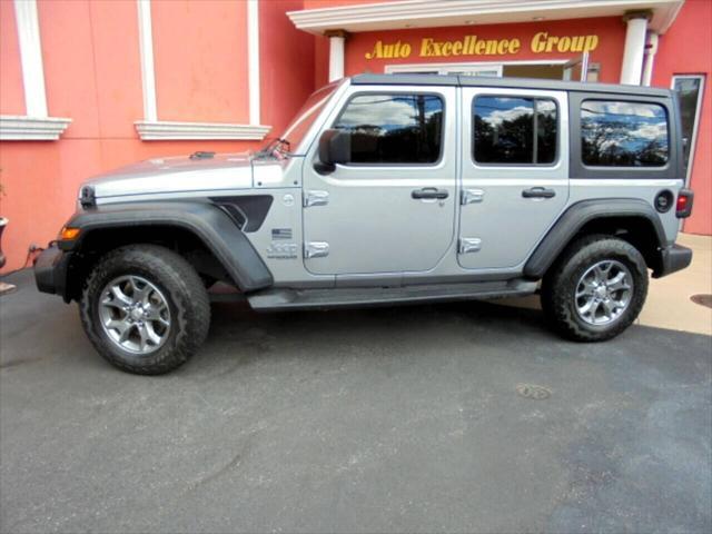 used 2020 Jeep Wrangler Unlimited car, priced at $28,977