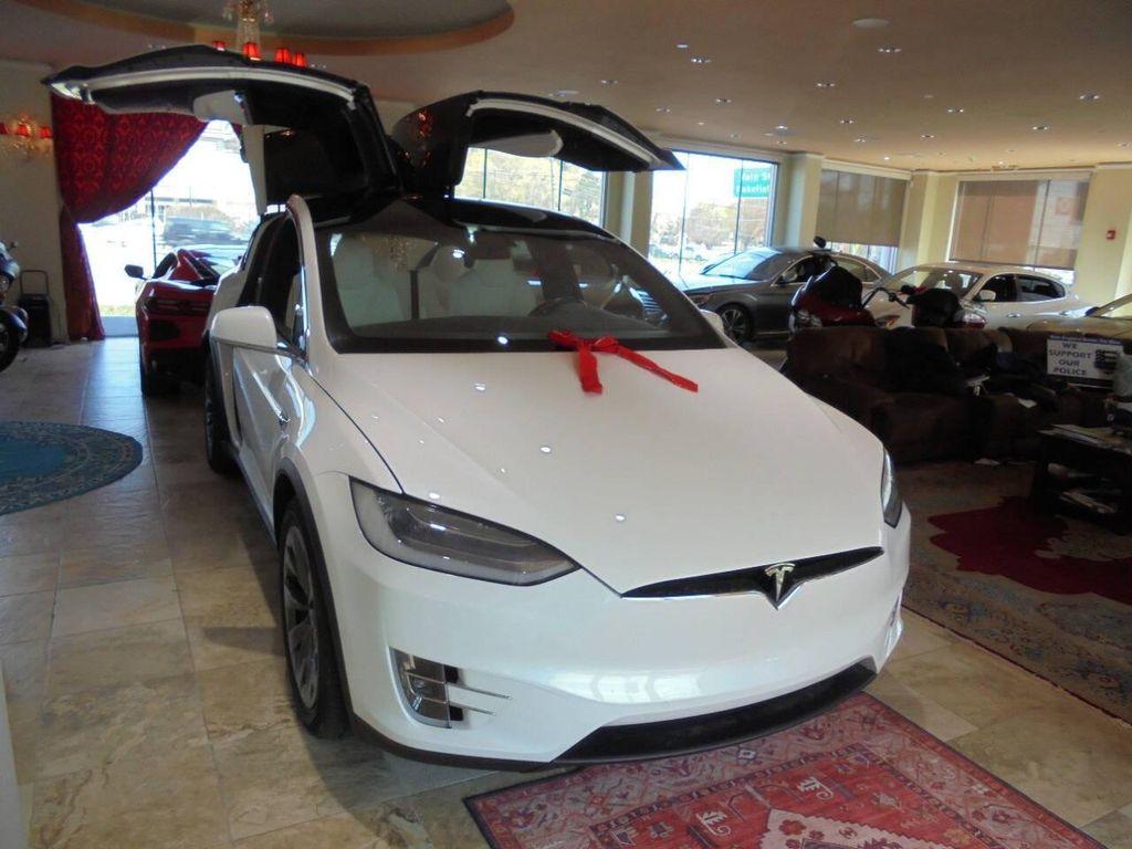 used 2018 Tesla Model X car, priced at $35,955