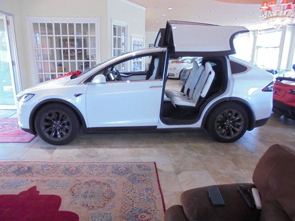 used 2018 Tesla Model X car, priced at $35,955