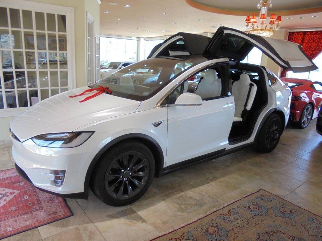 used 2018 Tesla Model X car, priced at $35,955
