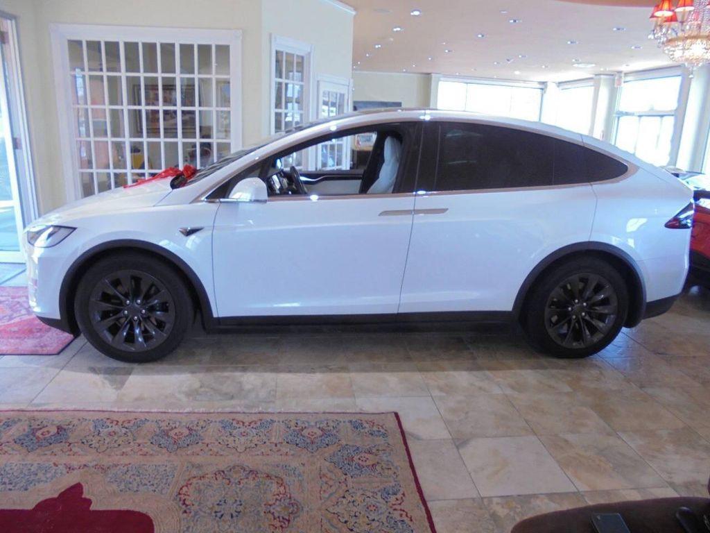 used 2018 Tesla Model X car, priced at $35,955