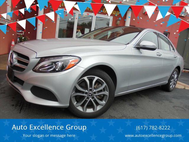 used 2018 Mercedes-Benz C-Class car, priced at $21,888