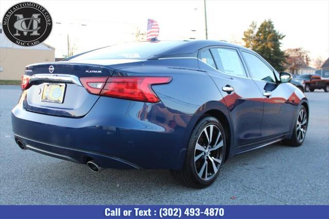 used 2017 Nissan Maxima car, priced at $19,497