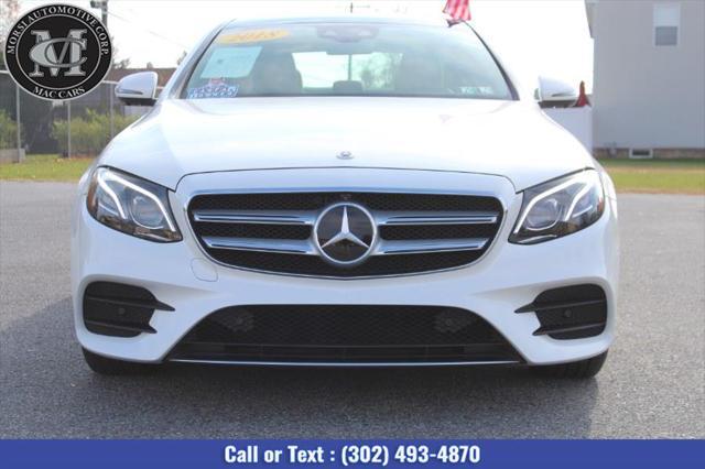 used 2018 Mercedes-Benz E-Class car, priced at $27,997