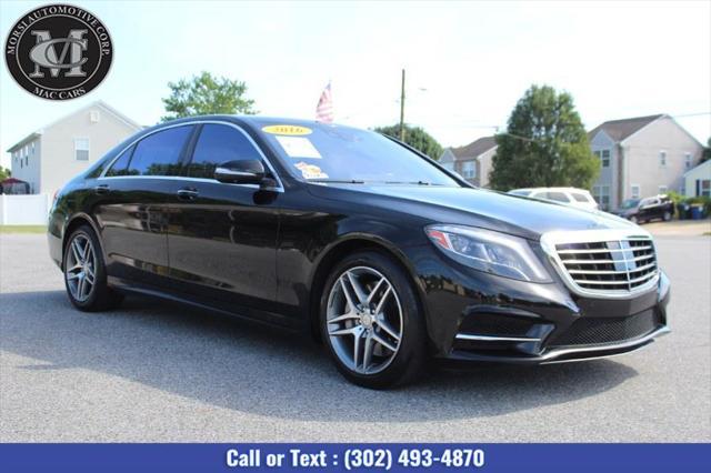 used 2016 Mercedes-Benz S-Class car, priced at $39,497
