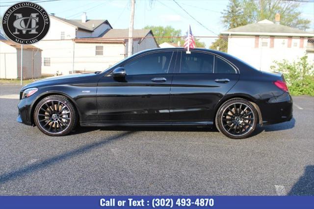 used 2020 Mercedes-Benz AMG C 43 car, priced at $42,997