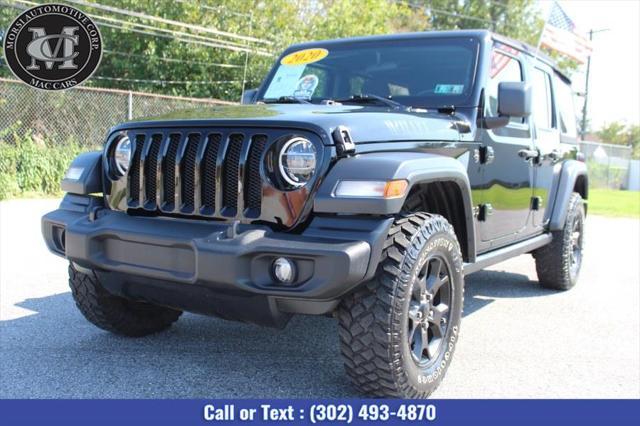 used 2020 Jeep Wrangler Unlimited car, priced at $31,997