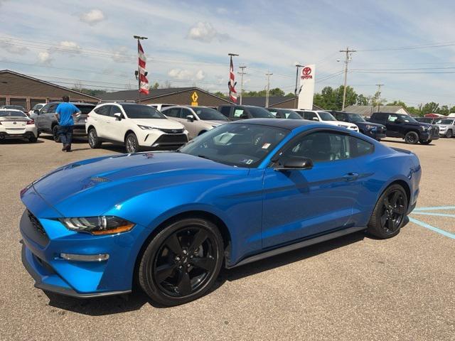 used 2021 Ford Mustang car, priced at $29,866