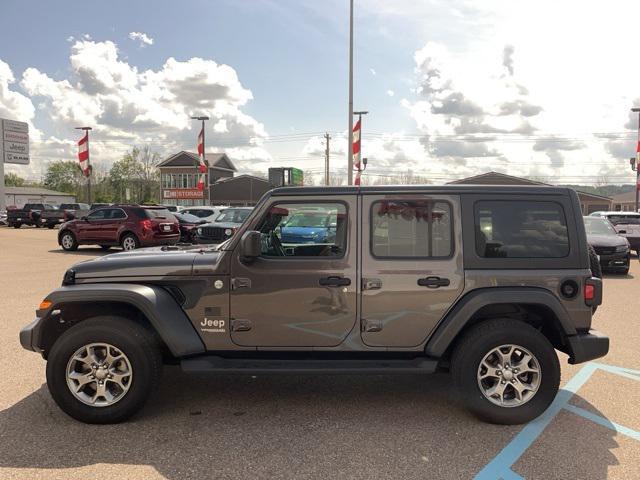used 2020 Jeep Wrangler Unlimited car, priced at $31,988