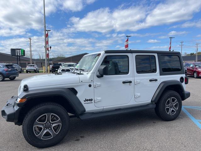 used 2022 Jeep Wrangler Unlimited car, priced at $36,800