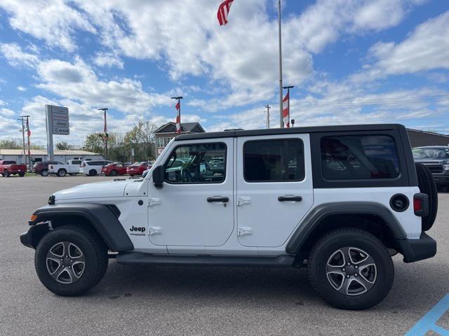 used 2022 Jeep Wrangler Unlimited car, priced at $36,800