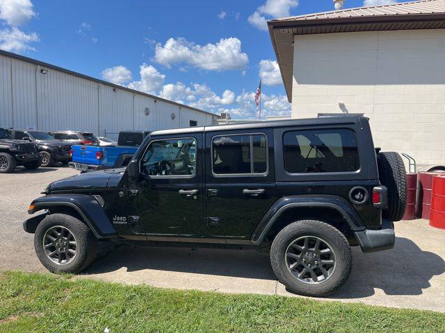 used 2021 Jeep Wrangler Unlimited car, priced at $29,129