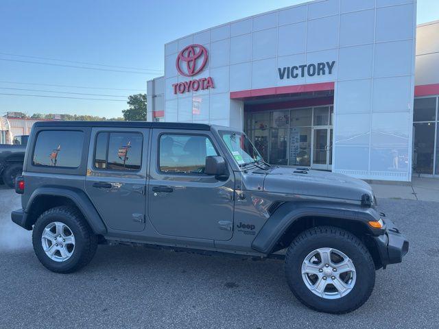 used 2021 Jeep Wrangler Unlimited car, priced at $29,547