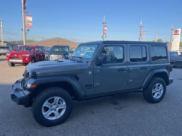 used 2021 Jeep Wrangler Unlimited car, priced at $29,547