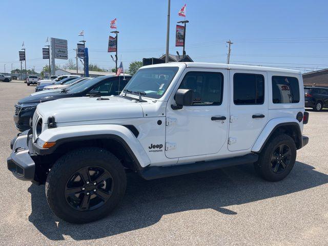 used 2021 Jeep Wrangler Unlimited car, priced at $38,323