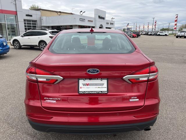 used 2020 Ford Fusion car, priced at $17,711