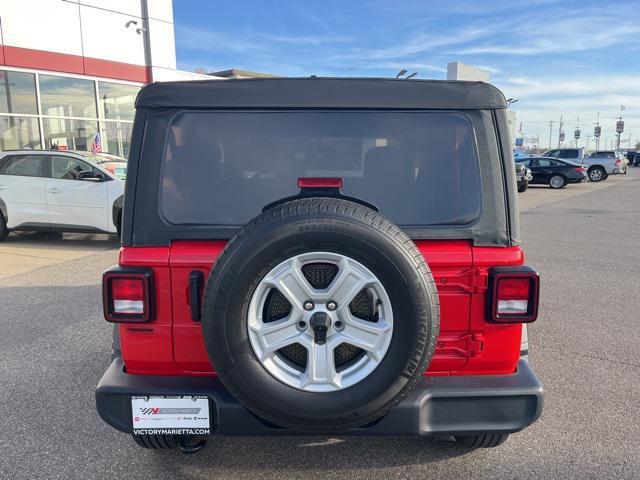 used 2020 Jeep Wrangler car, priced at $28,300