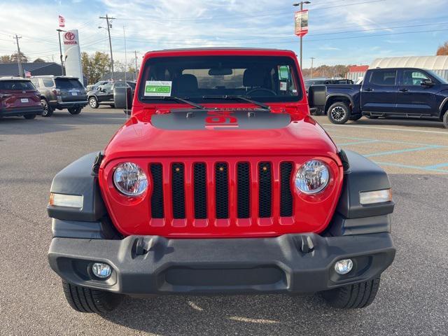 used 2020 Jeep Wrangler car, priced at $28,300