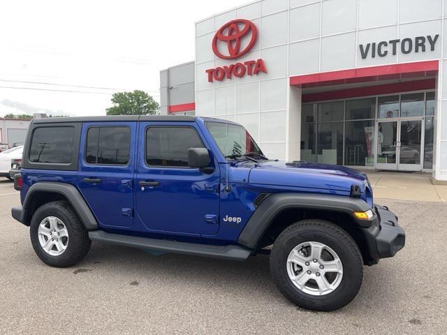 used 2020 Jeep Wrangler Unlimited car, priced at $29,166